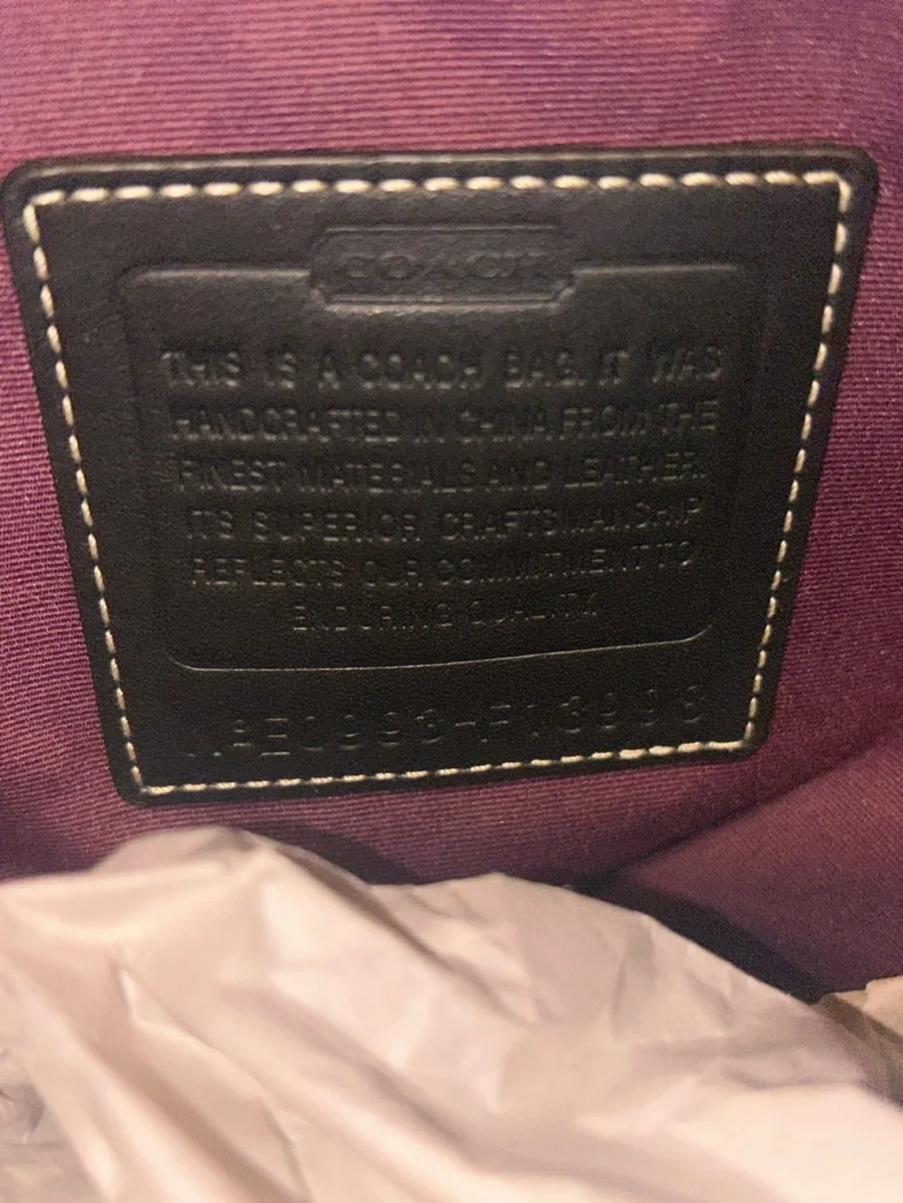 Coach Signature Canvas Satchel with Black Trim and Gold Hardware